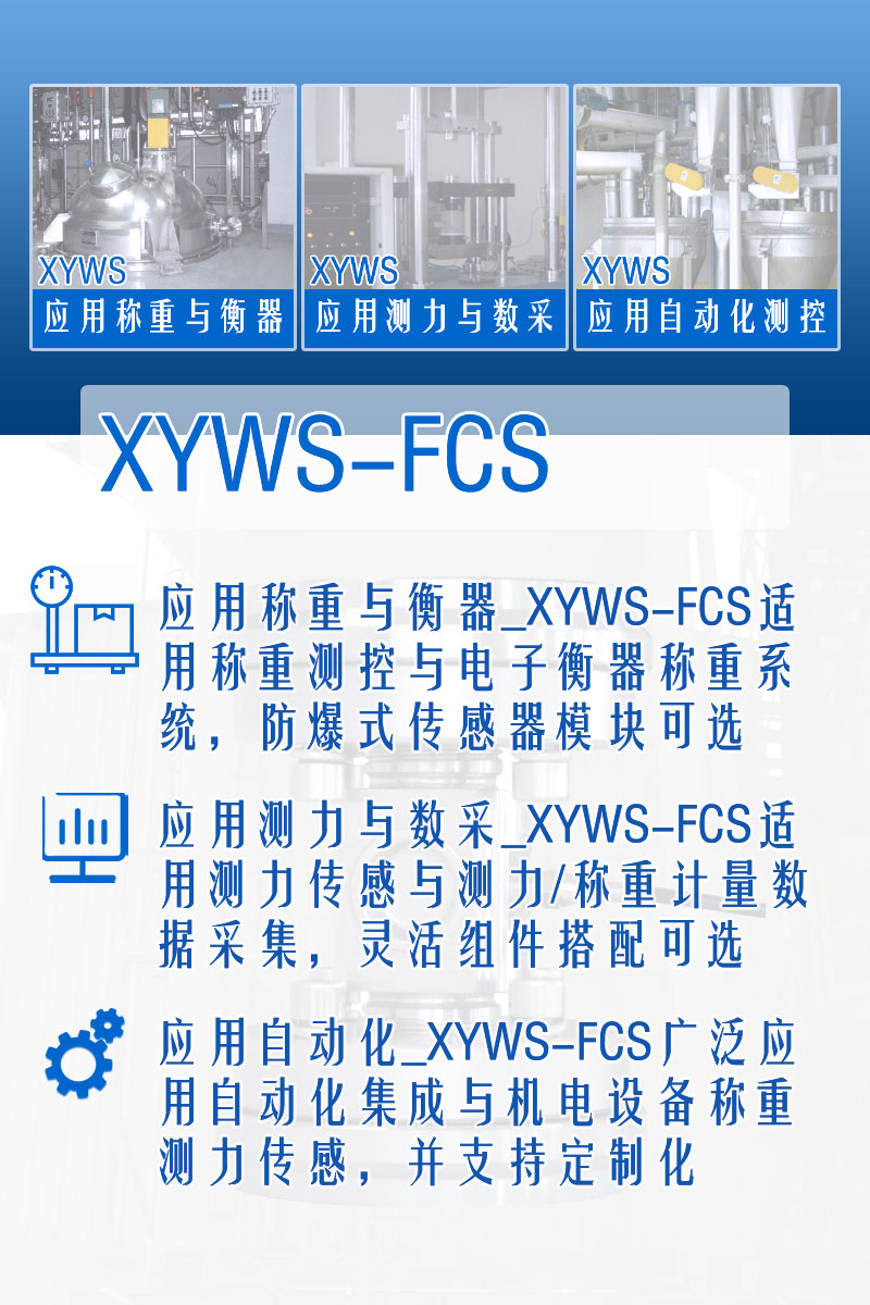 XYWS-FCS稱重傳感器 測(cè)力傳感器 稱重模塊 功能